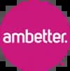 Pink circle with Ambetter logo