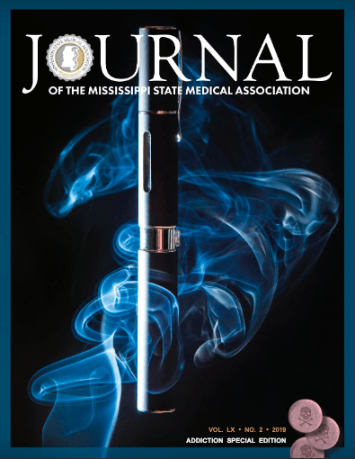Journal of the Mississippi State Medical Association cover